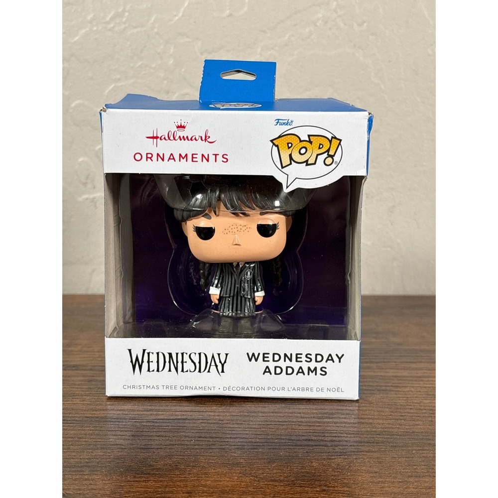 Hallmark Funko POP Wednesday Addams Christmas Ornament Netflix Series 2024 New